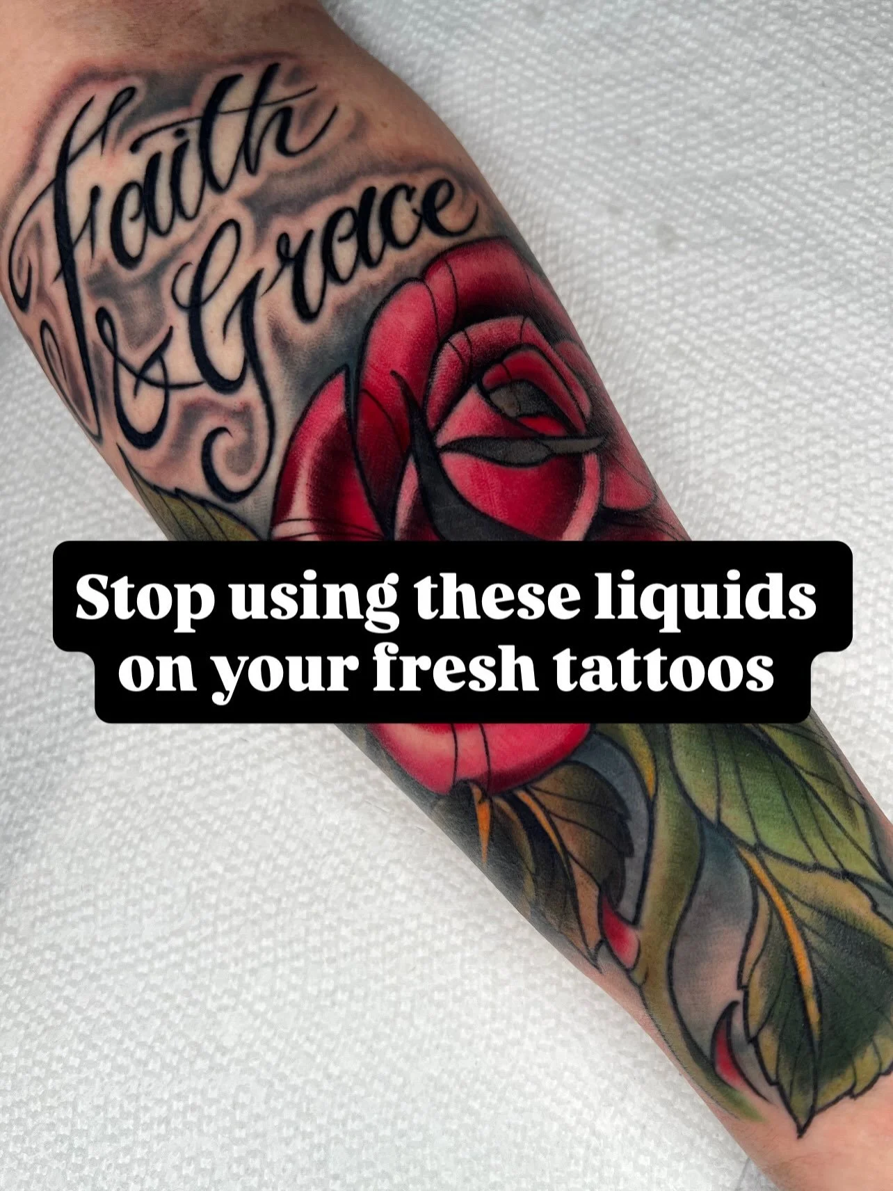 We don&rsquo;t recommend these to our clients EVER! And if your tattoo artist does find a new one 😳
