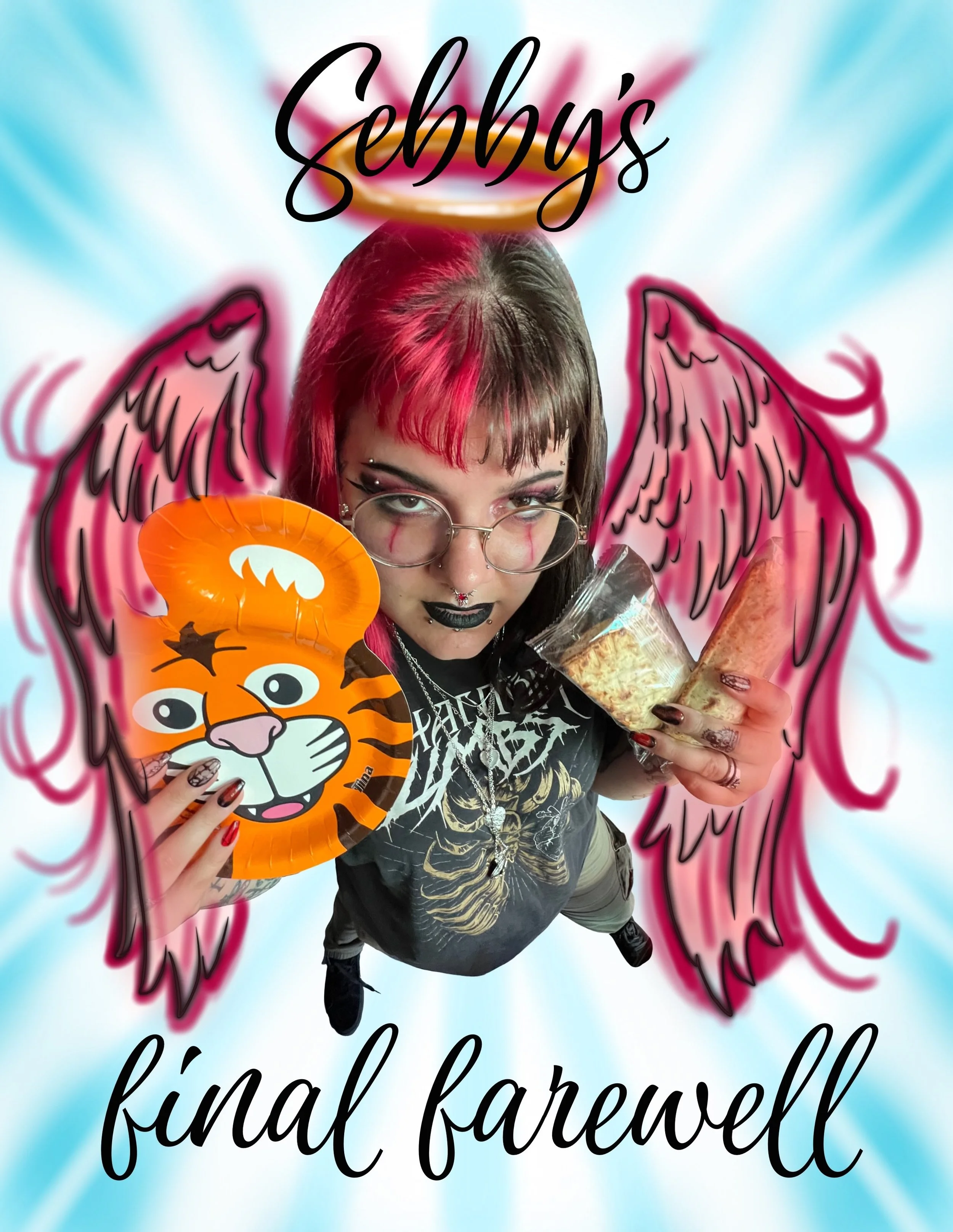 It&rsquo;s @sebbymtattoos last day working at the shop on Saturday! 
Let&rsquo;s show her some luv and give her an awesome send off this Sacred Saturday! 🖤