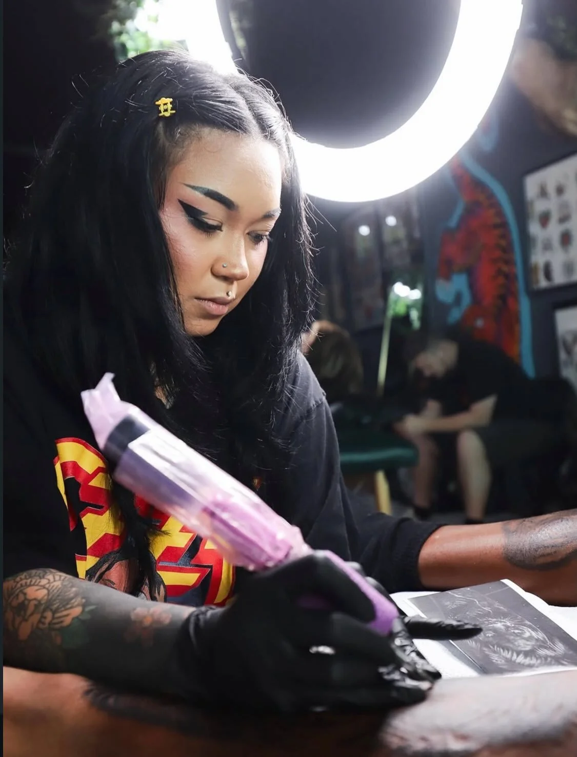 Today we are wishing our very special shop owner (and to most of us our mentor) @brittanyarizonatattoos a very happy birthday. Brittany has mentored most of us at The Alter Tattoo, teaching us how to bring our art to life in skin and without her we w