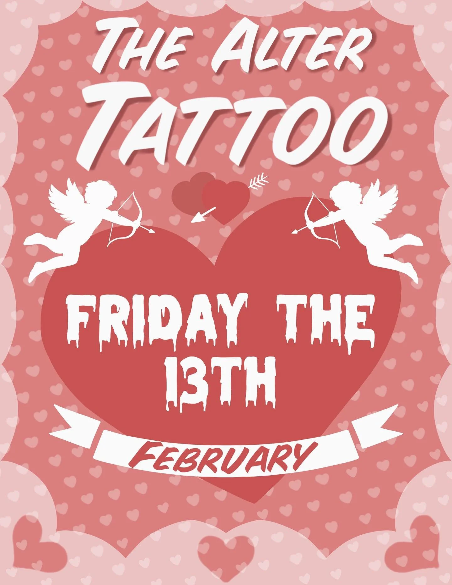 WAKE UP BABE 💋 
FRIDAY THE 13TH FLASH DROP! 🔪
Just in time for Valoween ❤️&zwj;🩹
.
.
.
.
#tattooflash#fridaythe13thtattoo #valentinesdaytattoo