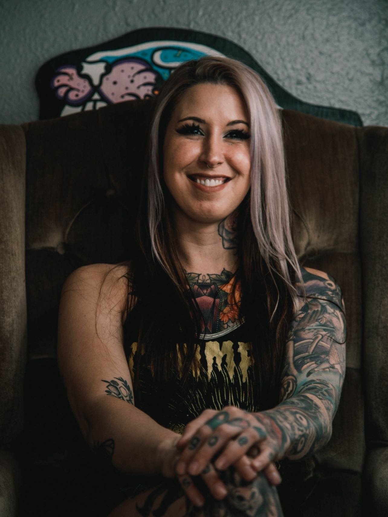 It&rsquo;s @chellytatts birthday!!! 🎉🔥 
Happy birthday you little spit fire, we are so grateful to have your talent and grit in the shop! 
It&rsquo;s so beautiful to see you grow into yourself! 

Also chelsea typically hates attention on her birthd