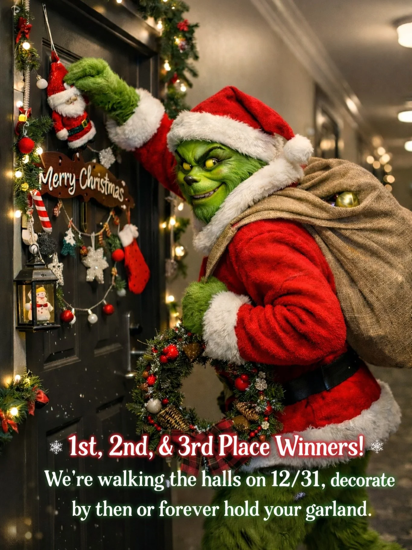 🎄🚪✨ Colony Lofts Holiday Door Decorating Contest is STILL ONNNN! ✨🚪🎄

We&rsquo;ve been loving the creativity so far, y&rsquo;all are really showing out 😮&zwj;💨🔥
Hallway walk is Tuesday, 12/31/2025, so if you&rsquo;re finishing touches, this is