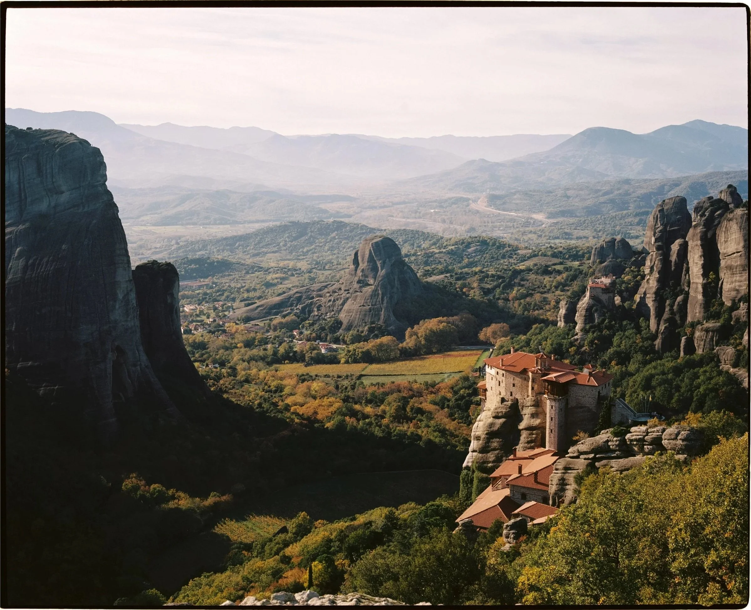 Meteora on medium format film