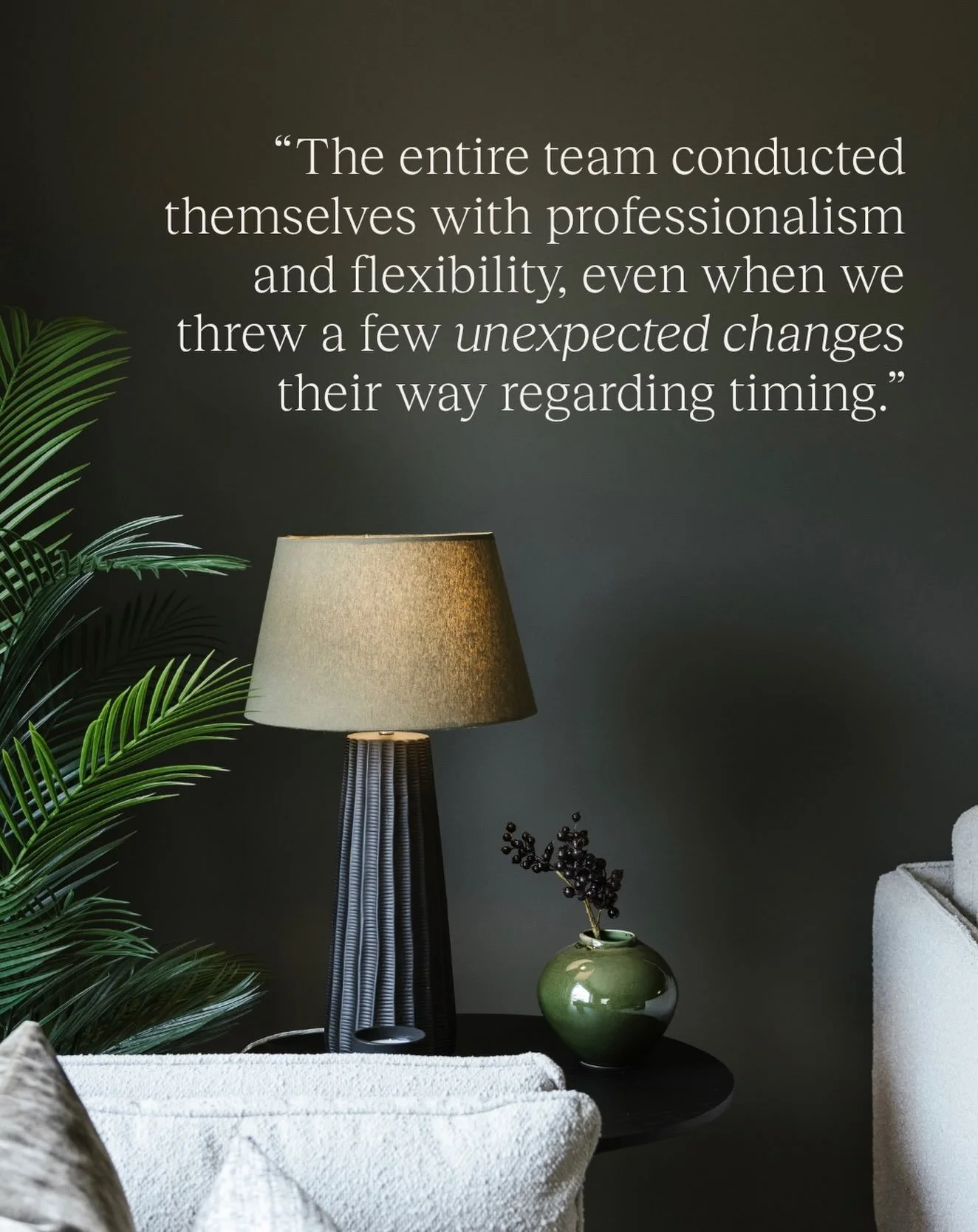 One thing we&rsquo;ve learned over the years is that projects very rarely follow a perfectly straight line. Timelines move, priorities shift, ideas evolve&hellip; 

Our role is to guide clients through those moments, adapt when needed and keep the pr