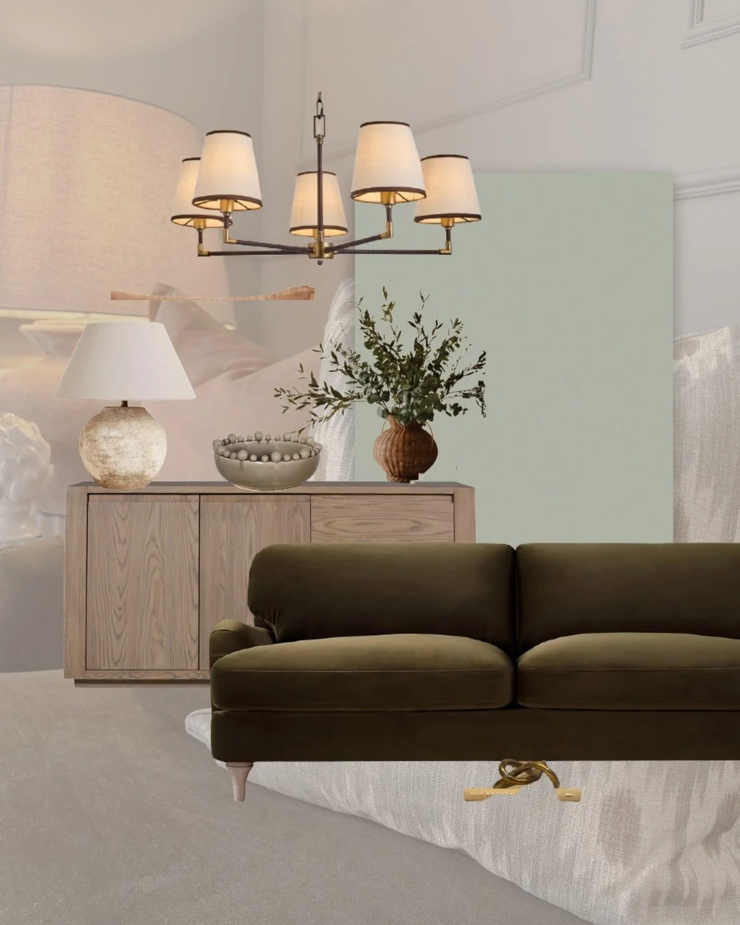 A little look behind the design... 

For this scheme, we wanted to create a modern country feel using a soft, earthy palette, drawing inspiration from the surrounding landscape while keeping the interior fresh and contemporary. 

We really enjoyed br