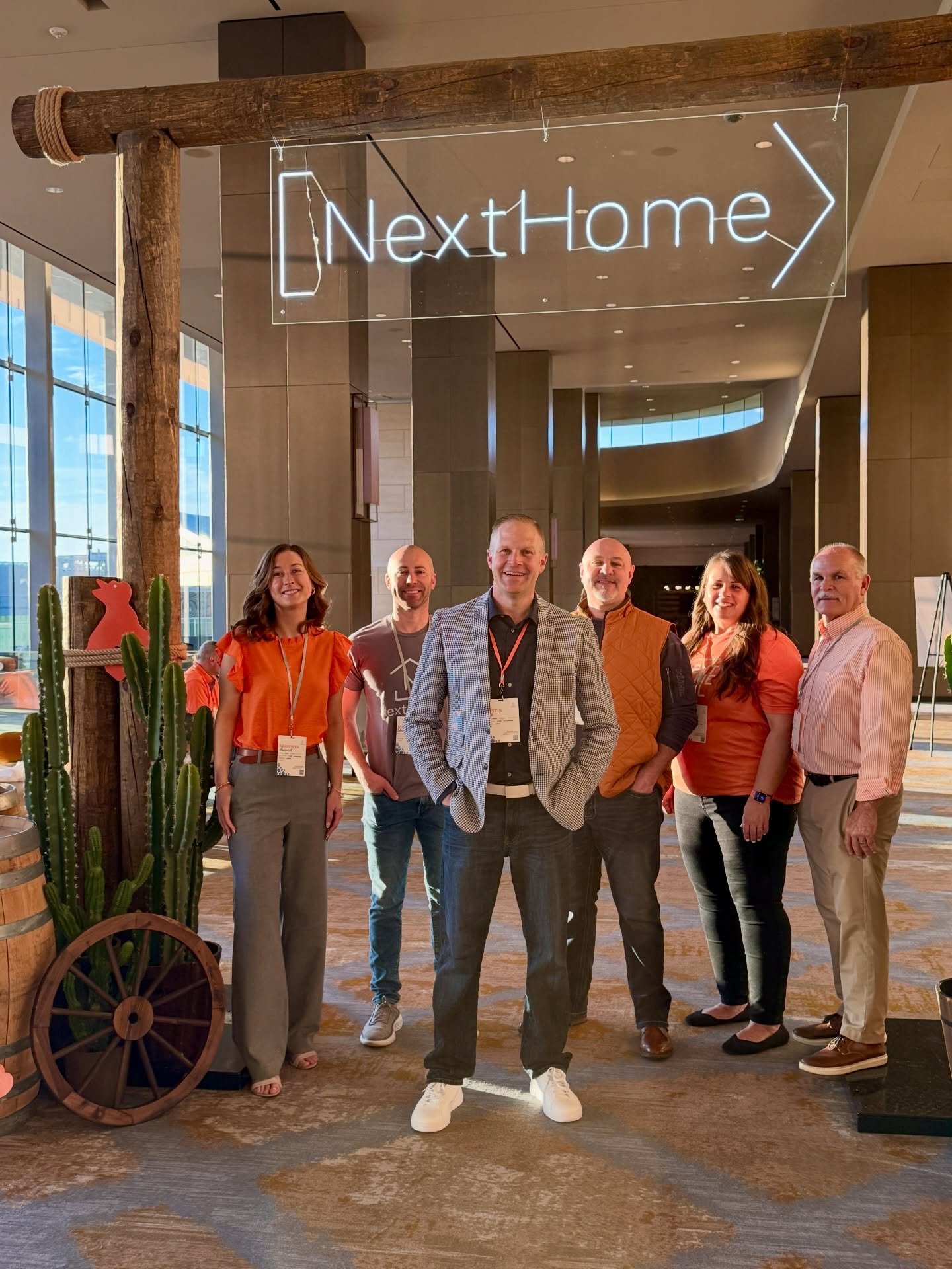 Day 1 at the NextHome Conference in Dallas! 🧡

I am so excited to learn from some of the best minds in real estate and spend time with this incredible team. 

Investing in growth like this means I get to come back even better prepared for the people