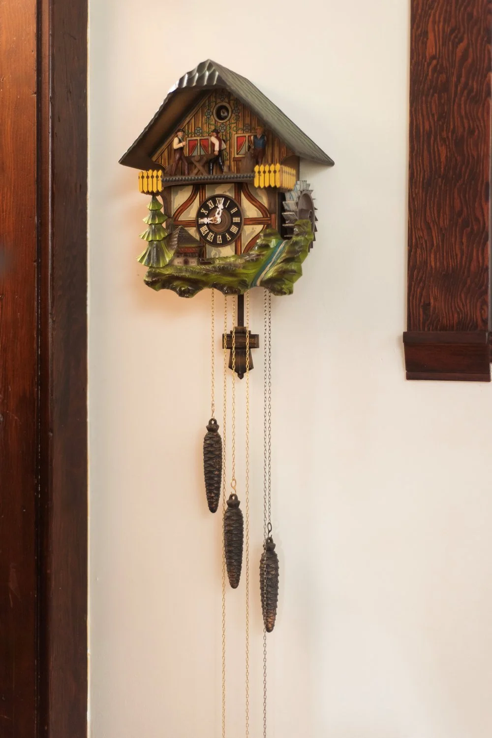 Photo by: Steven Dewall
This Cuckoo clock, purchased in Munich, Germany, in 1972, has been a treasured object in this household for decades.