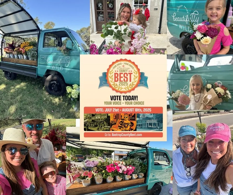 💐 I am so honored to be nominated again for Best of Bastrop County&hellip;and in 3 categories this year! Best Florist, Best Home Decor/Gift Shop, and Best Party Services. ✨

I would be so grateful for your vote! Spreading joy through flowers the las