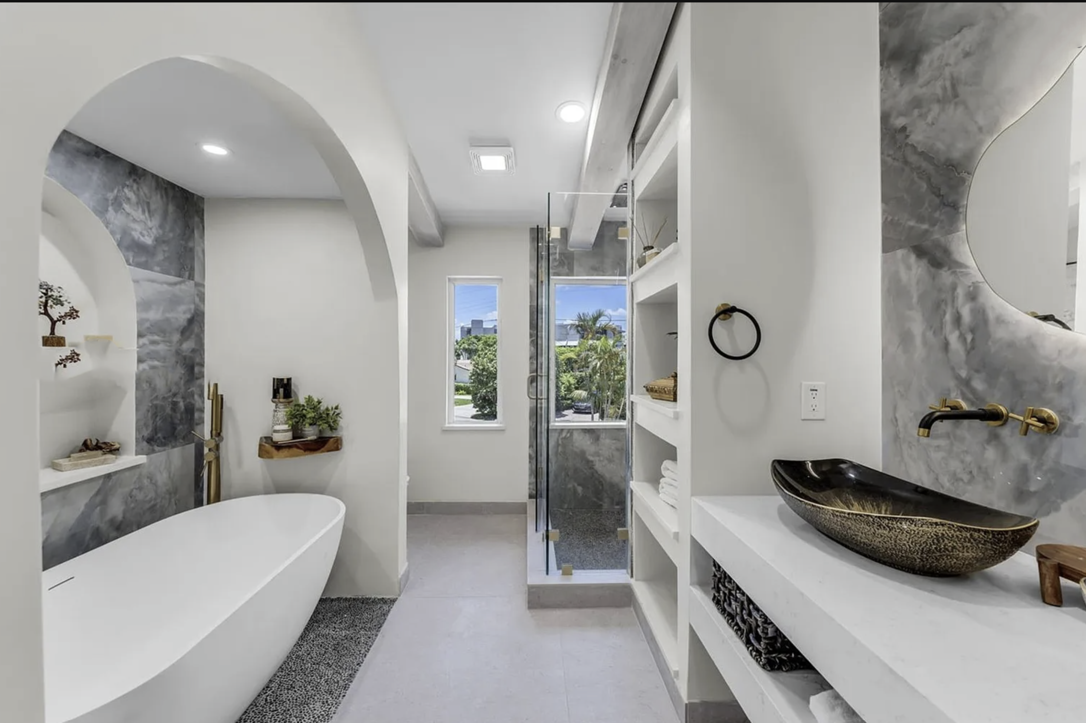 Master bathroom