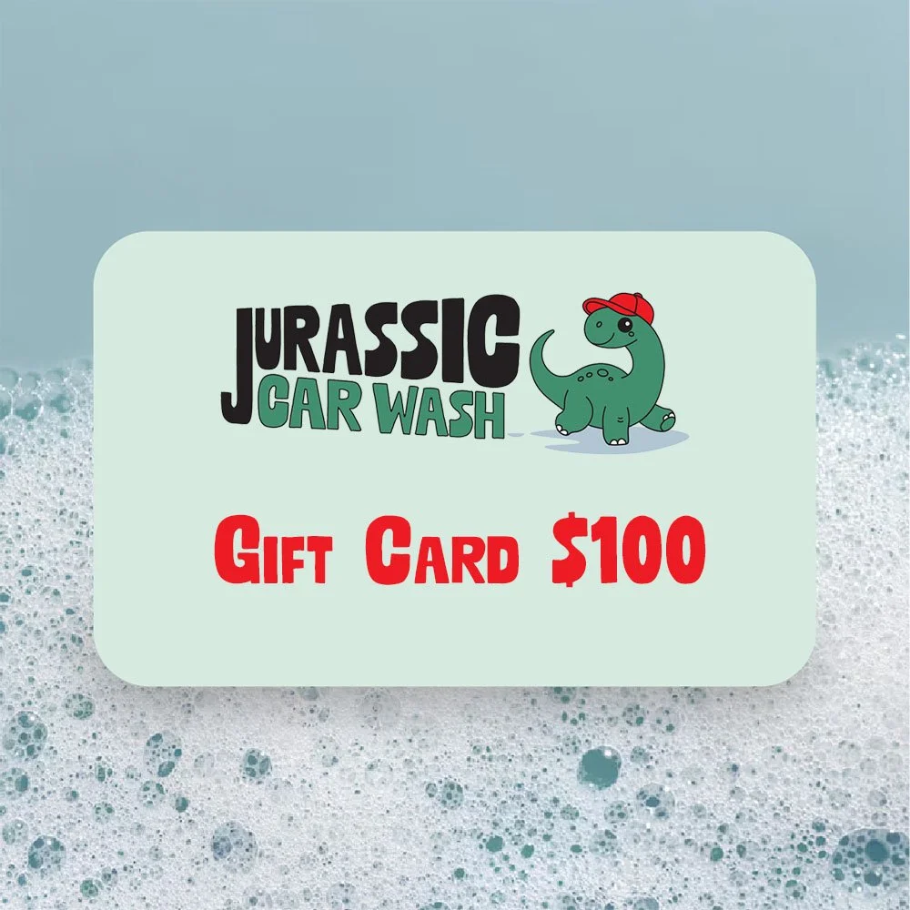Jurassic Car Wash $100 Gift Card
