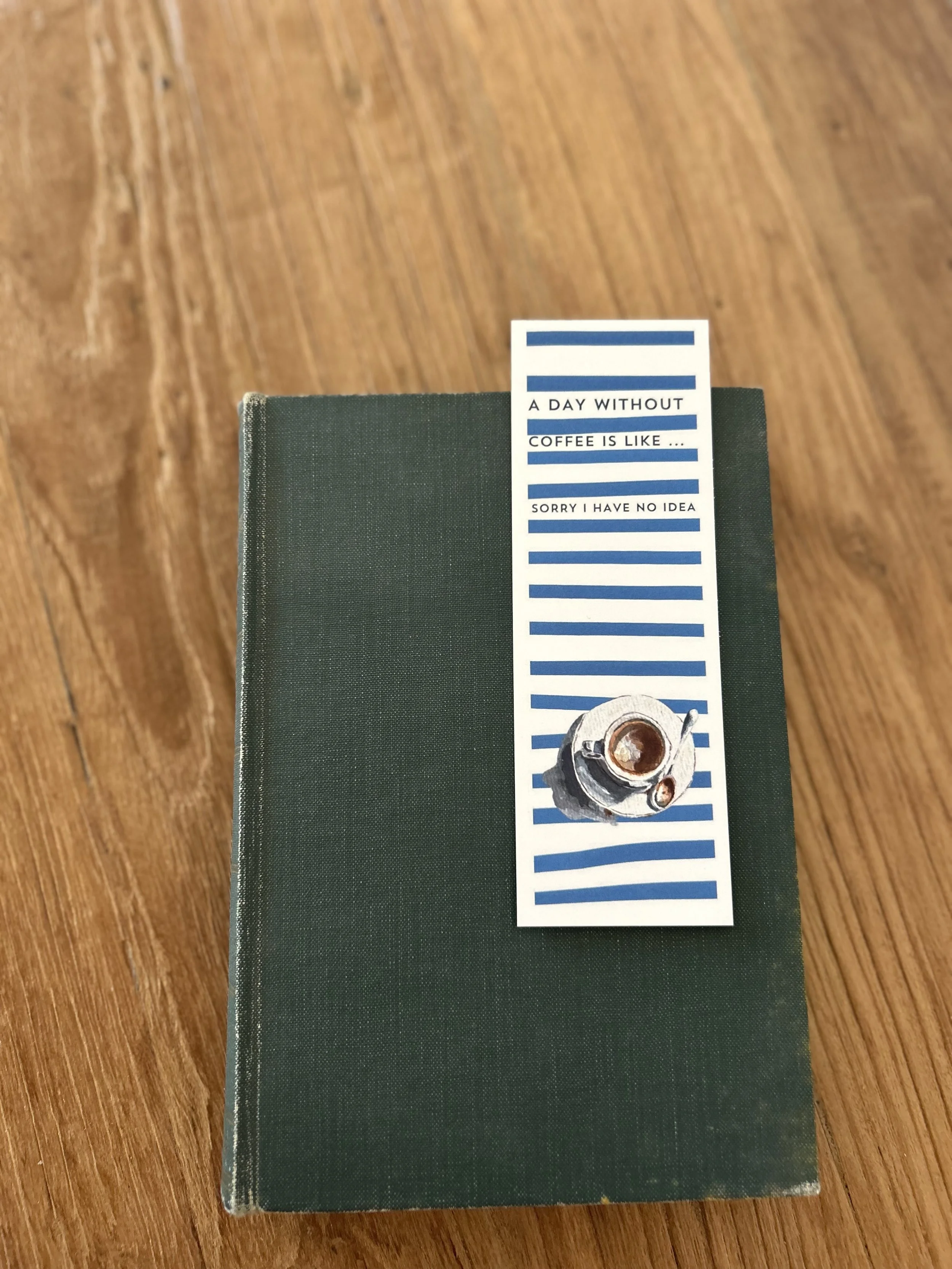 Coffee Lover's Bookmark