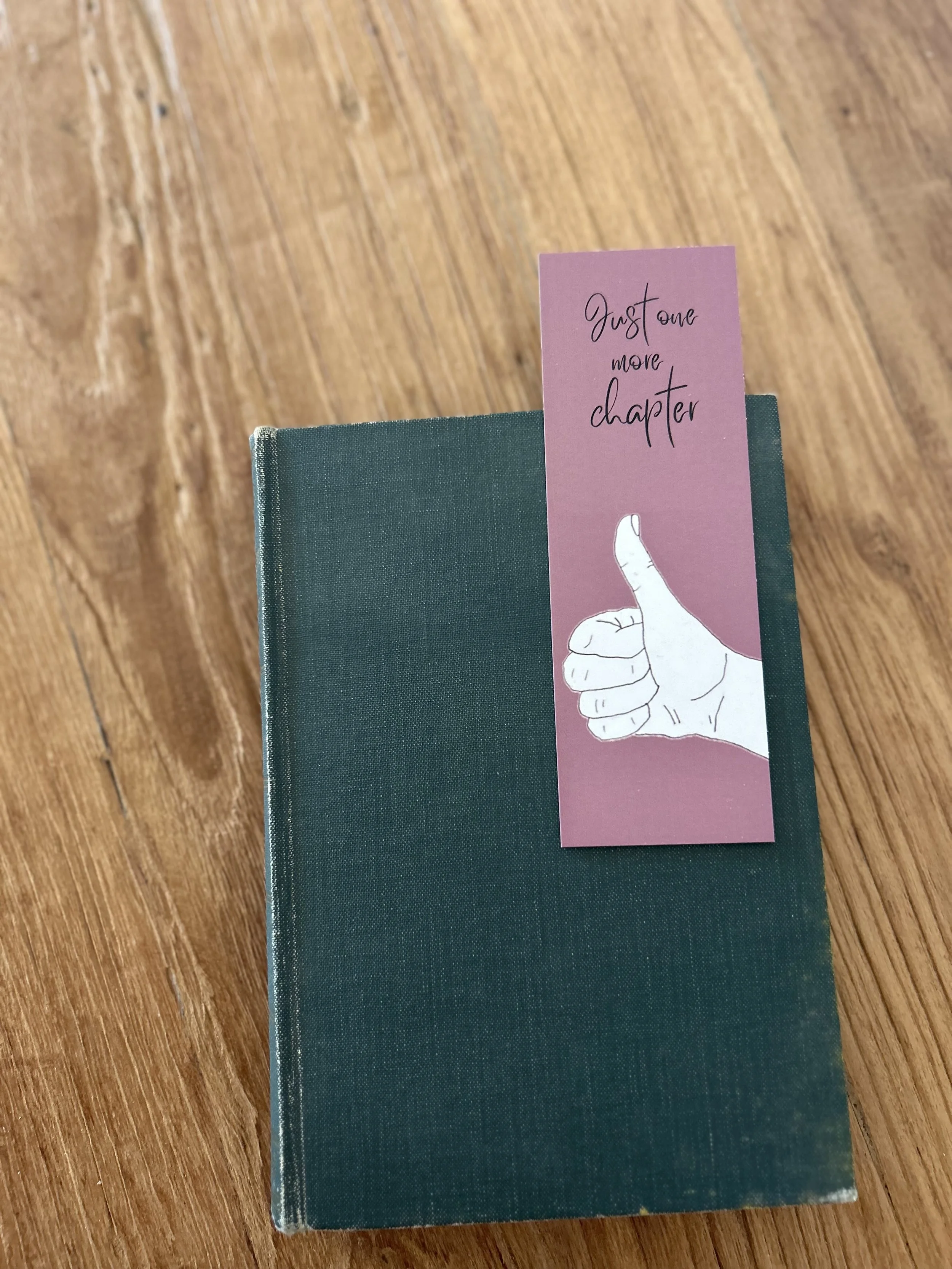 Just One More Chapter Bookmark