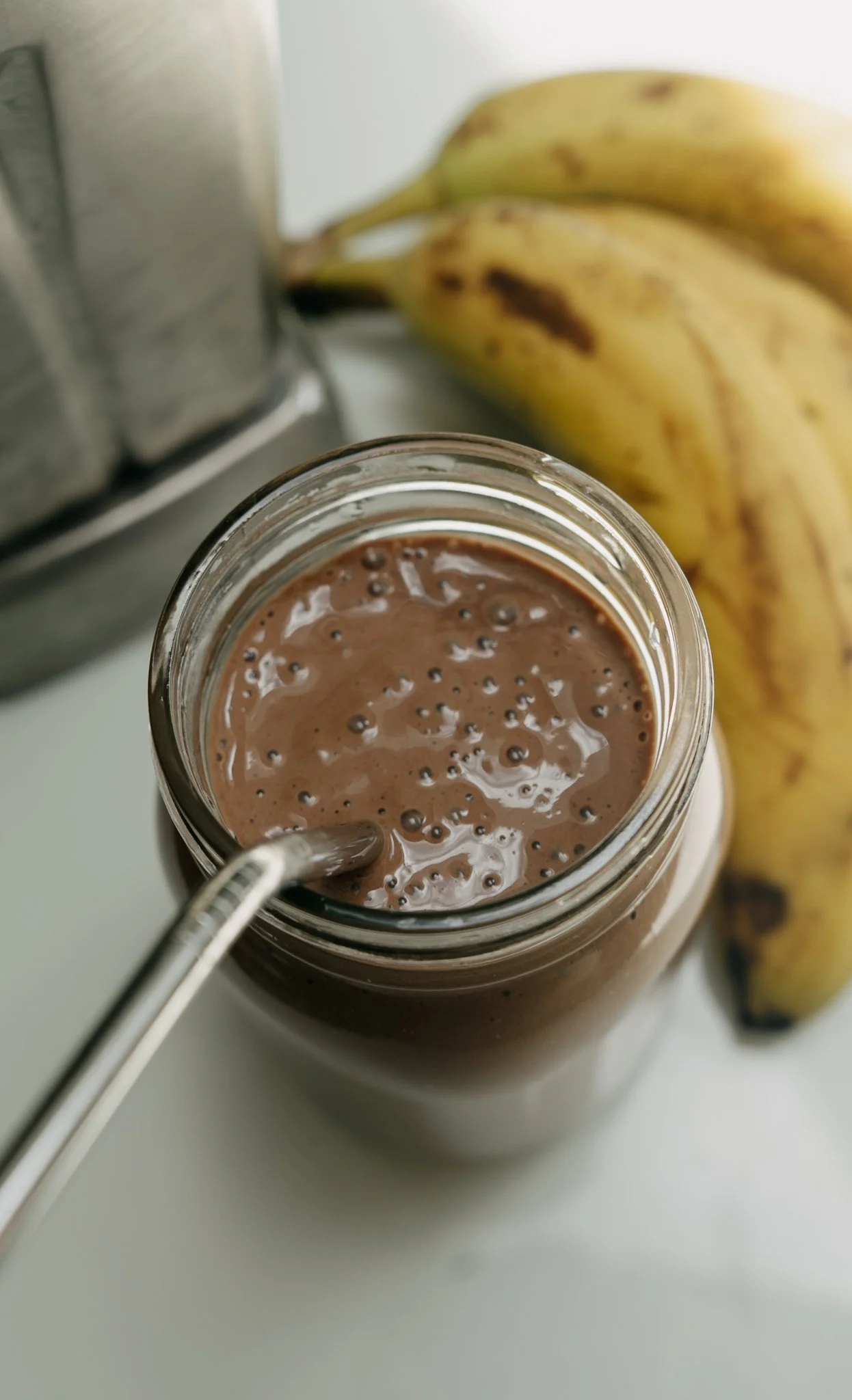 chocolate for breakfast thick smoothie