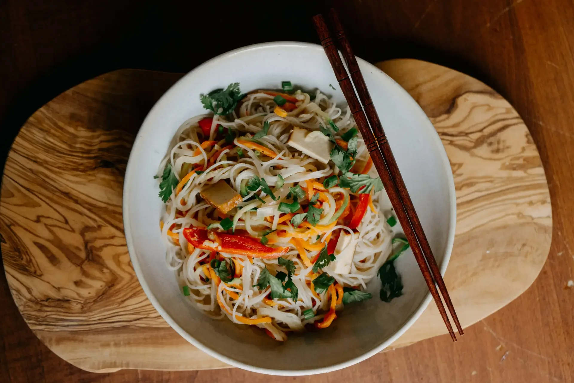 one pot peanut vermicelli noodles