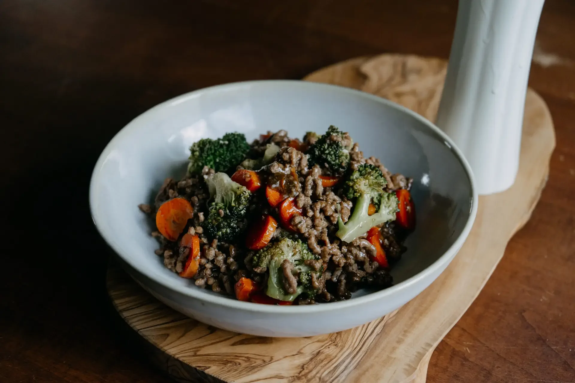 takeout vibes sesame beef