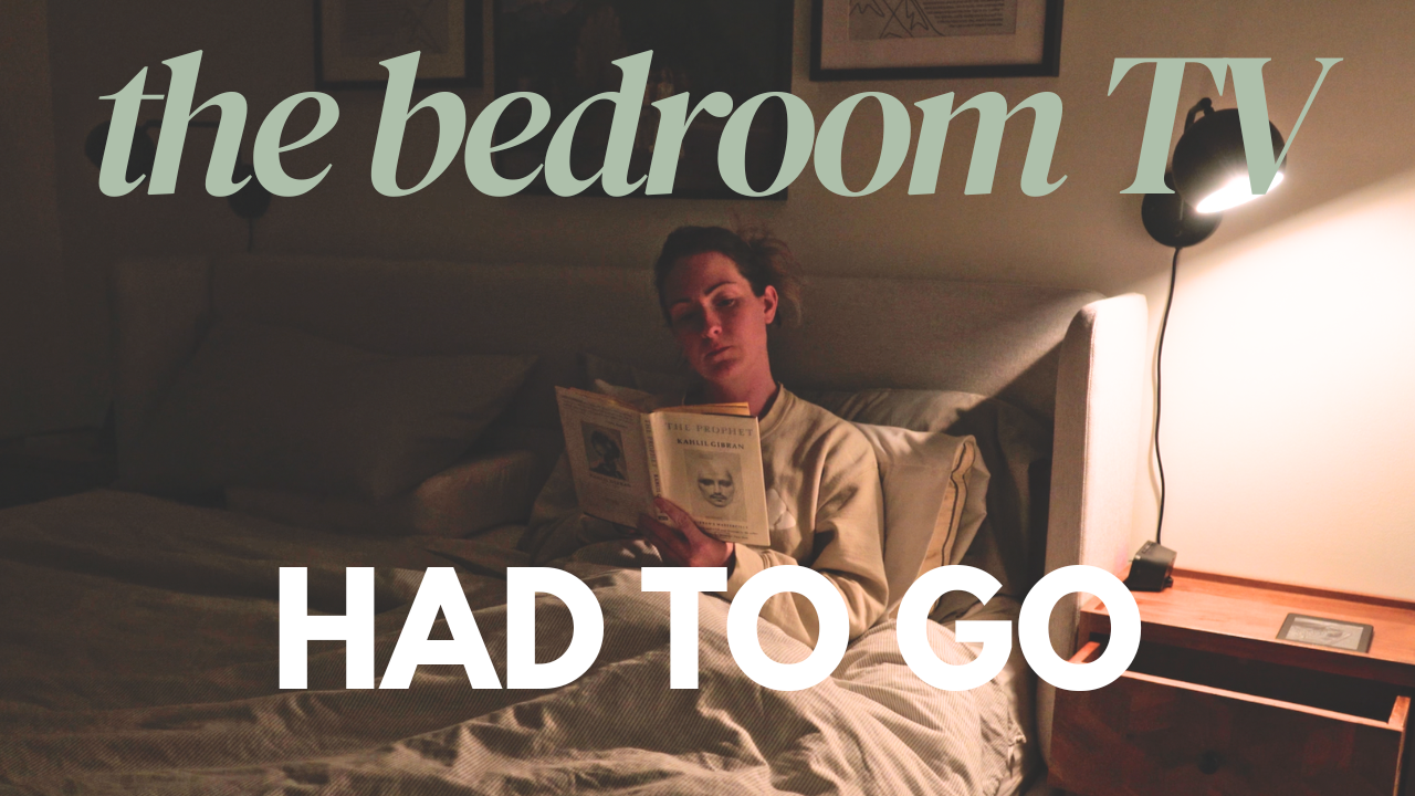 I stopped watching TV at night, here’s what happened… 