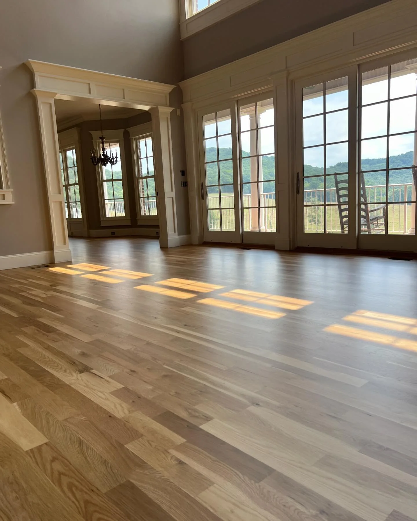 Natural finish on this sweet white oak. Protected with commercial grade, water based finish. #realwoodfloors #frasershardwoodfloors