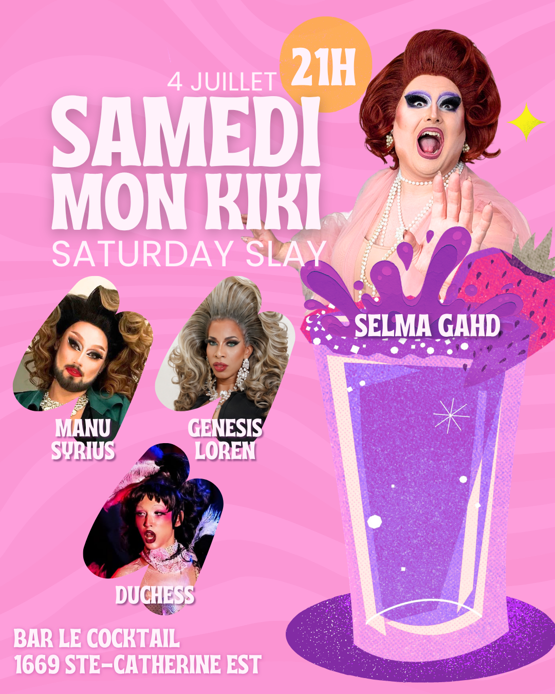 Saturday Slay / Samedi mon kiki
