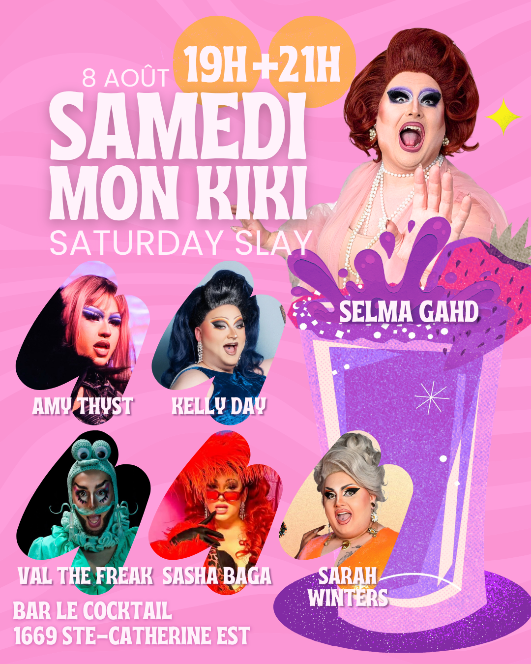 Saturday Slay / Samedi mon kiki pride Edition