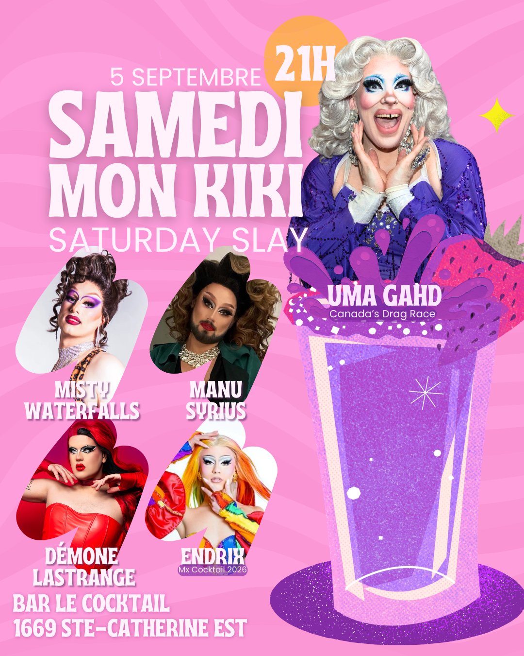 Saturday Slay / Samedi mon kiki