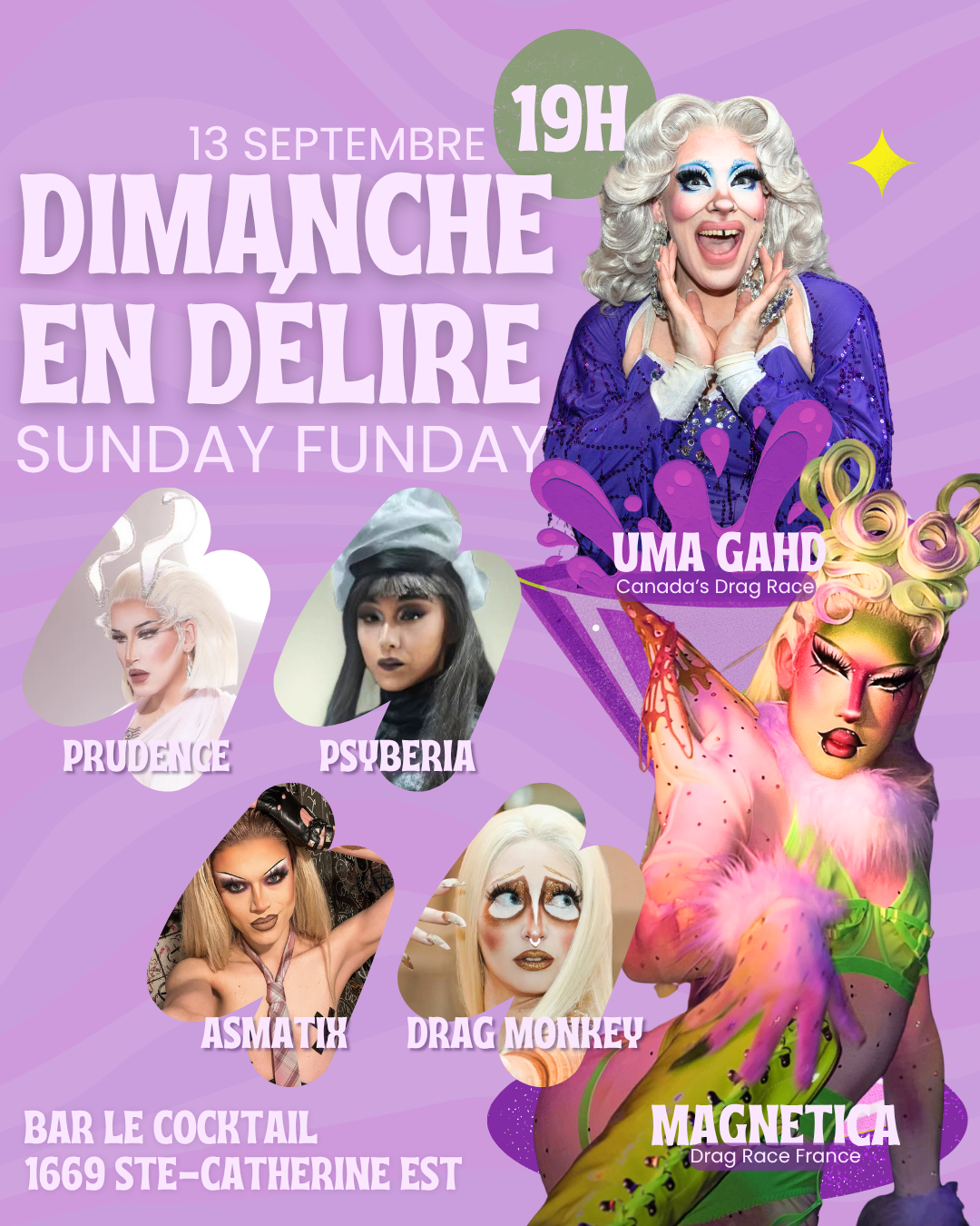 Dimanche en délire / Sunday Funday AVEC Magnetica