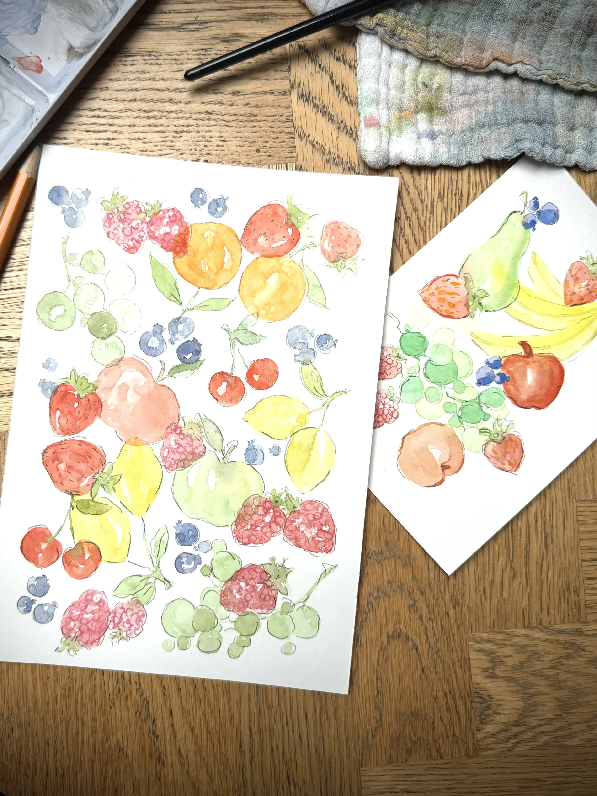 June Weekly Watercolour Course - East Grinstead