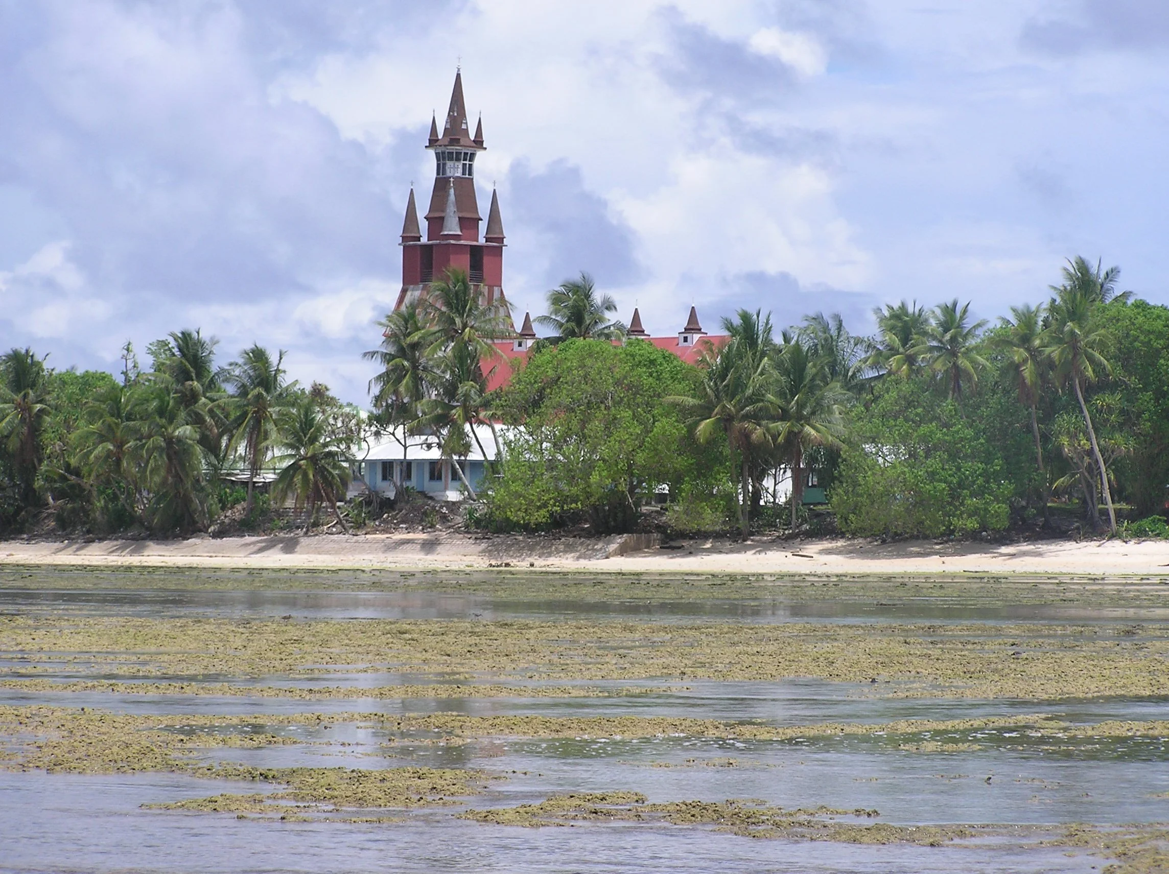 Fale Saa from reef - 2004