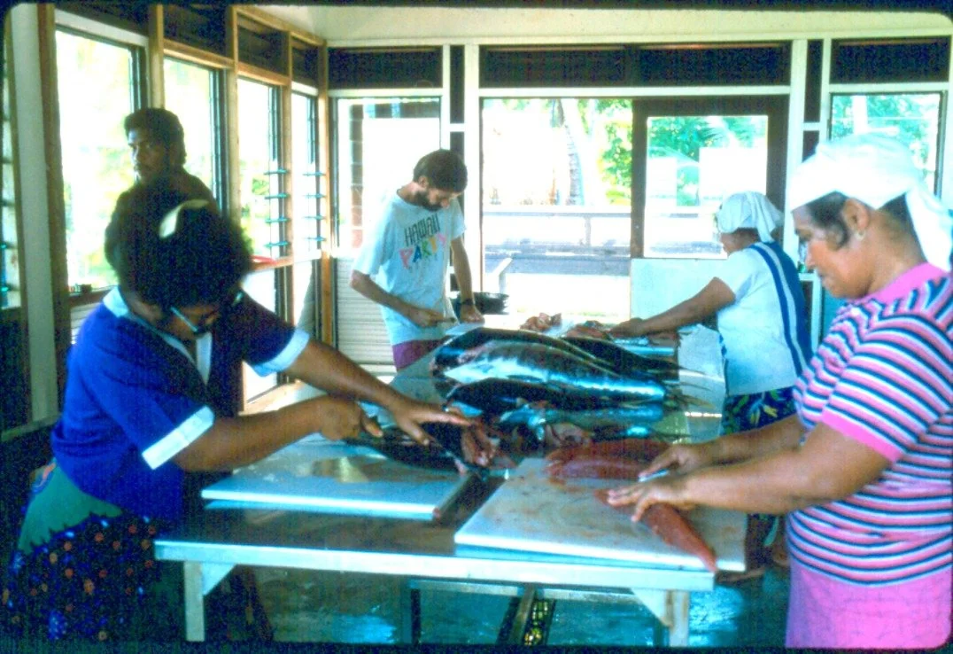 Tuna Jerky production - 1996