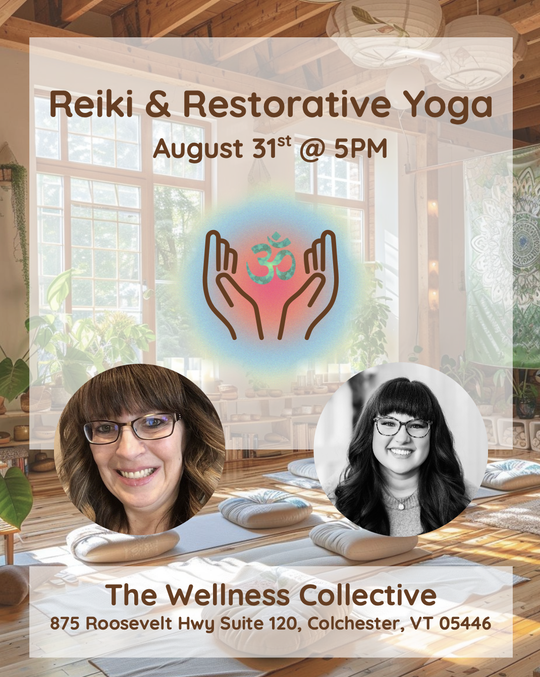 Reiki & Restorative Yoga