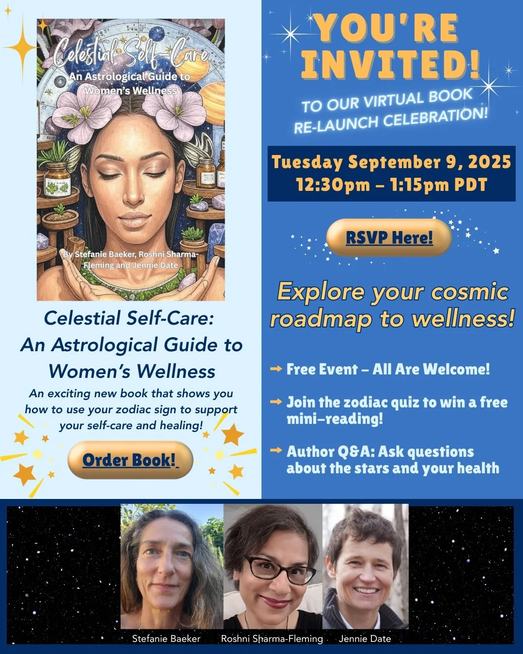 Celestial Self-Care: Virtual Book Re-launch