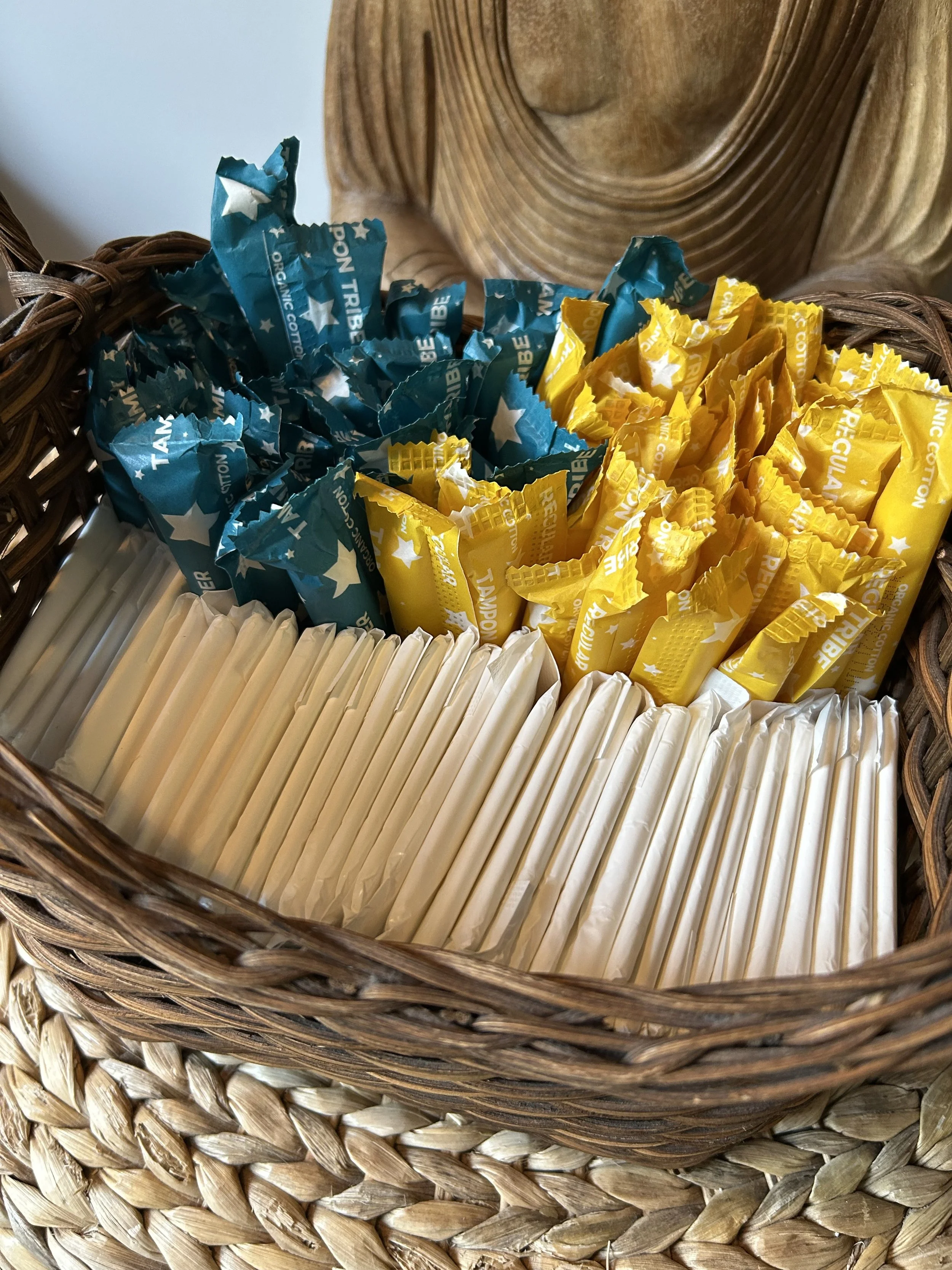 100% ORGANIC COTTON PADS & TAMPONS