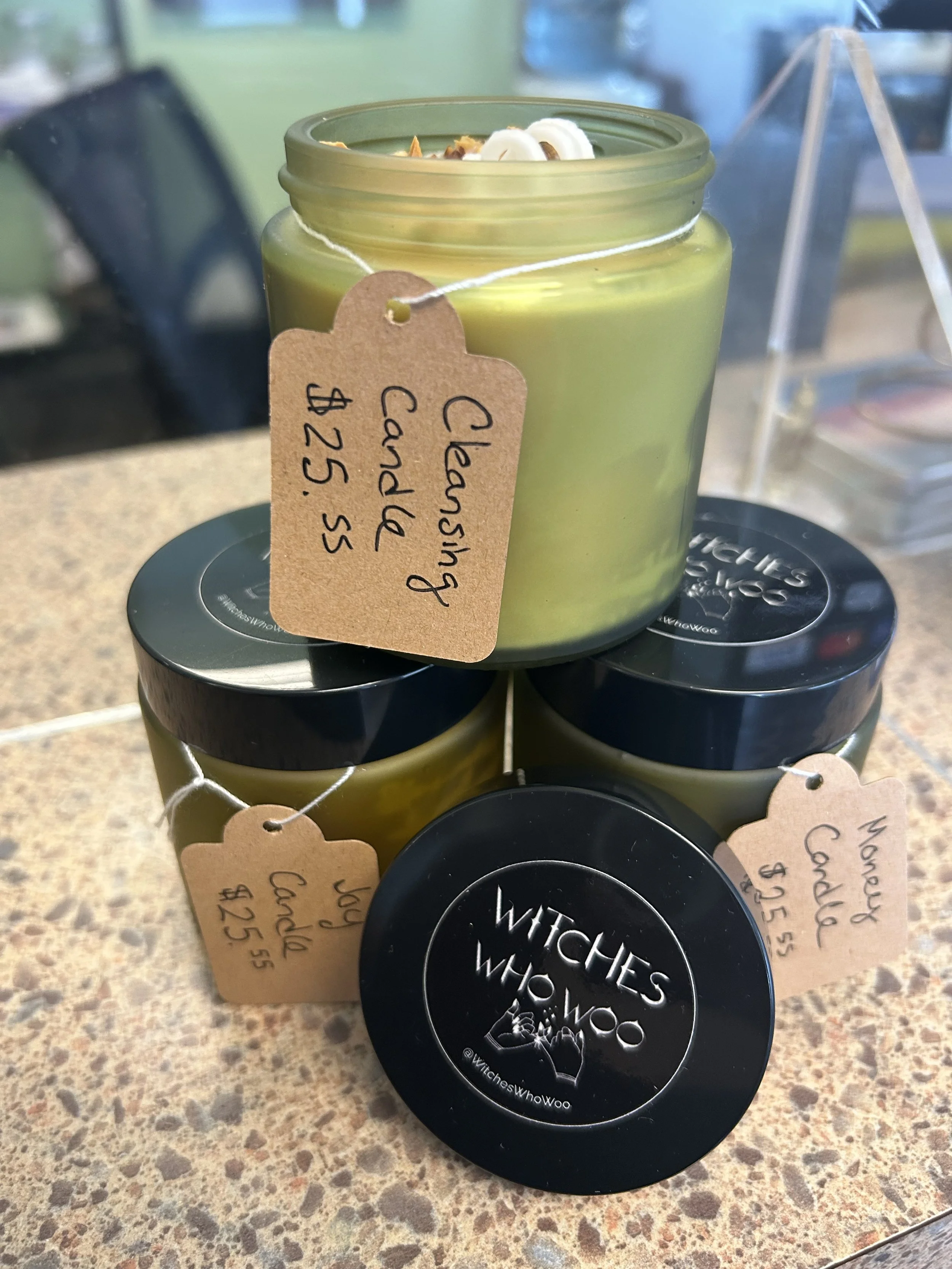 CANDLES {Cleansing, Money, Joy}