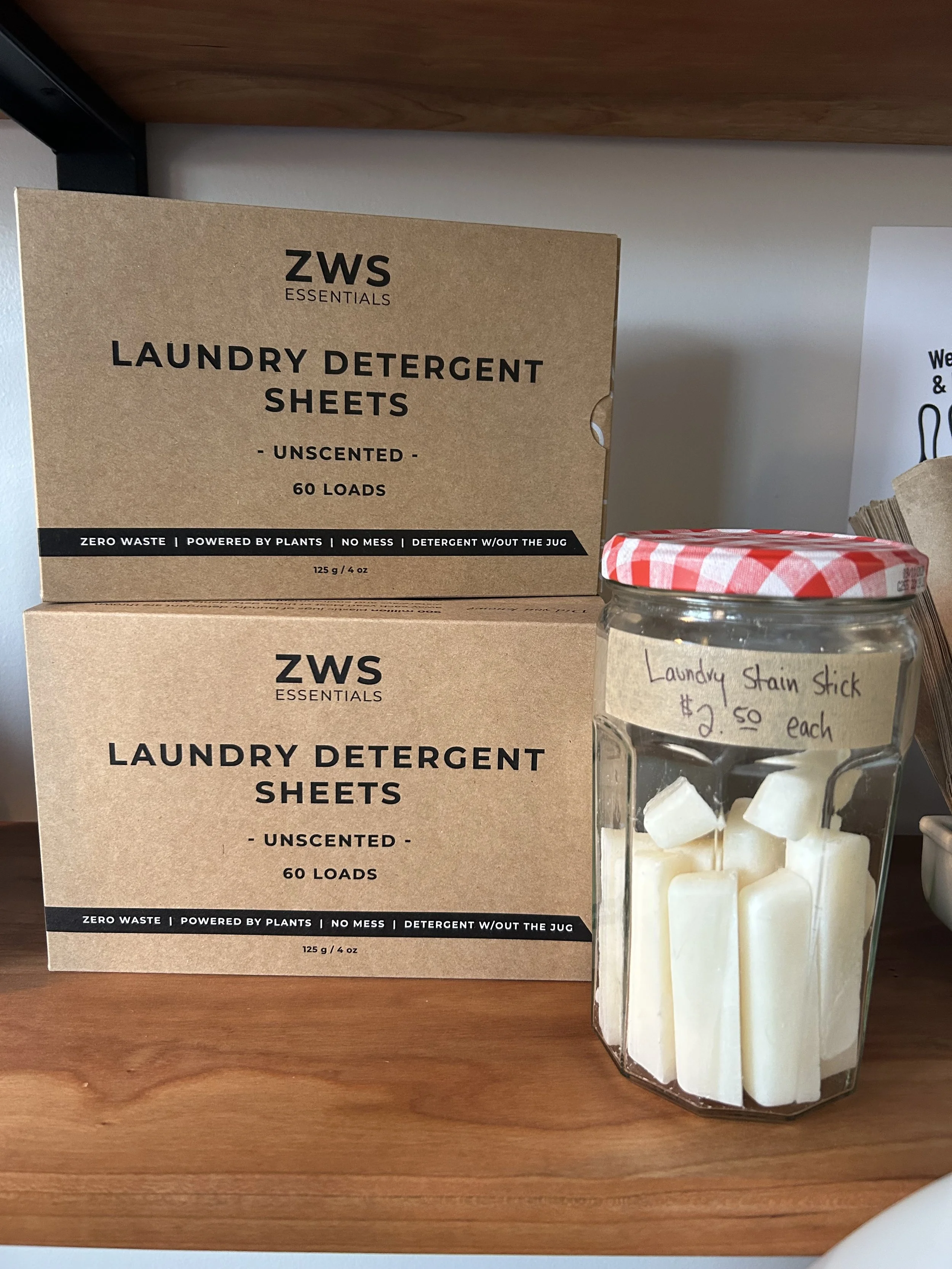 LAUNDRY DETERGENT SHEETS & STAIN STICKS