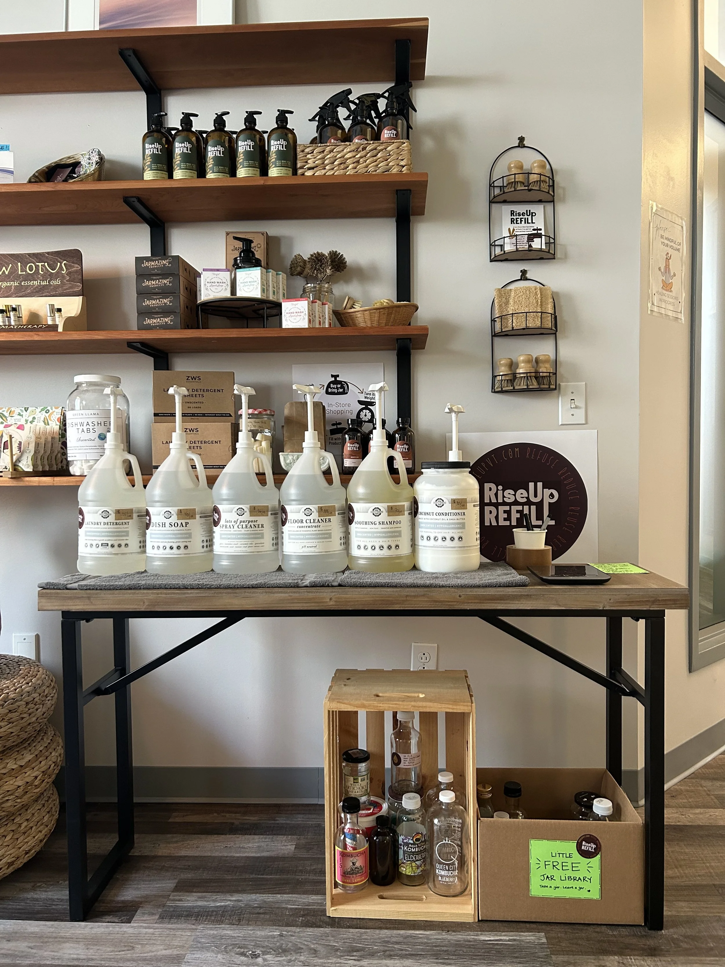 SATELLITE REFILL STATION at THE WELLNESS COLLECTIVE!