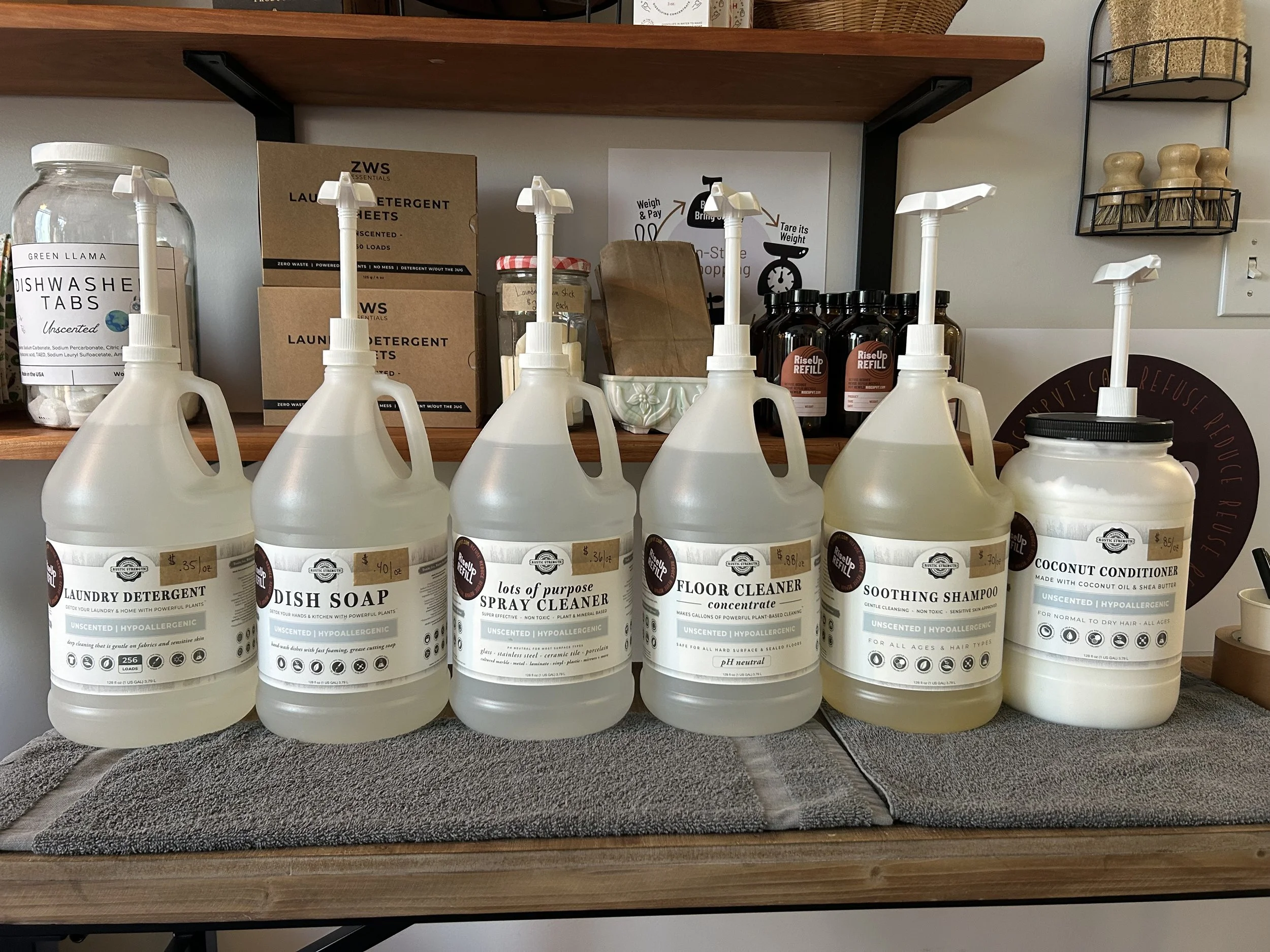 BULK HOME & BODY PRODUCTS by RUSTIC STRENGTH
