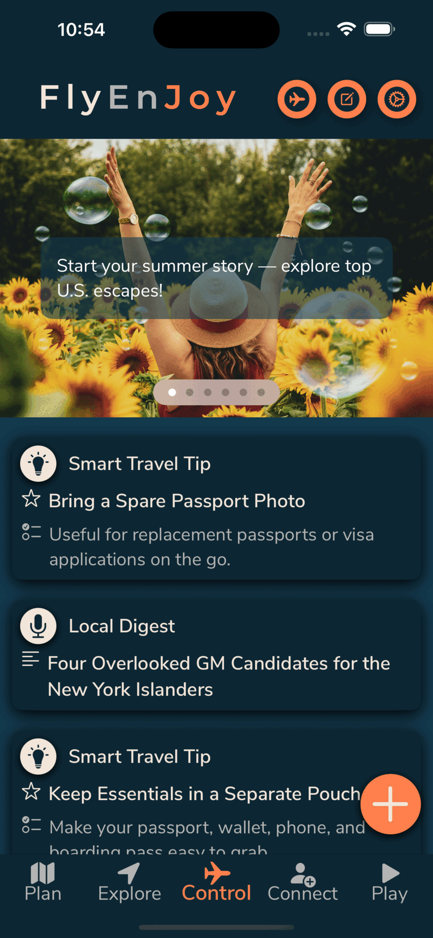 FlyEnJoy screen 2