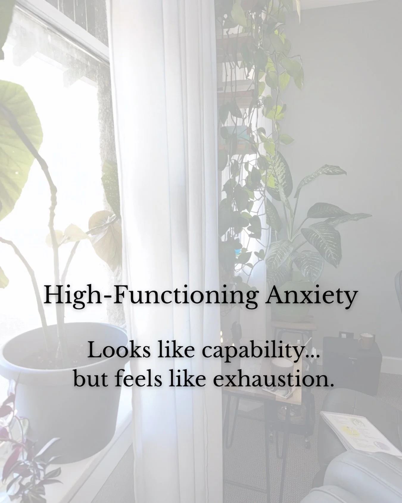 Many people living with high-functioning anxiety appear to have it all together from the outside.
Responsibilities are handled.
Work gets done.
Life moves forward.

Yet underneath that high functioning, the nervous system may be carrying more activat