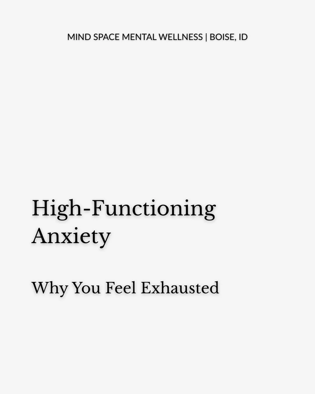 Having a fried nervous system doesn&rsquo;t always mean you&rsquo;re experiencing clinical anxiety. Overfunctioning can look like pushing capability, forcing productivity, and holding everything together while your system stays active in the backgrou