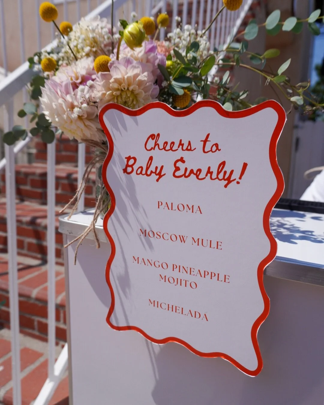 A whole lotta love (and cocktails) for Baby Everly! 💕

#mobilebar #mobilebartending #handcrafteddrinks #mobilebartender #losangeles #cocktails #handcraftedcocktails #bartender #orangecounty #la #oc #babyshowerideas