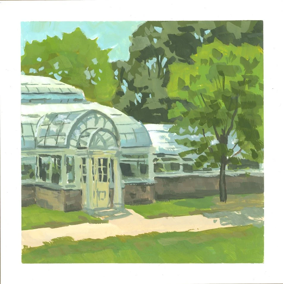 Allan Gardens
06-27-2024, 10"x10" framed