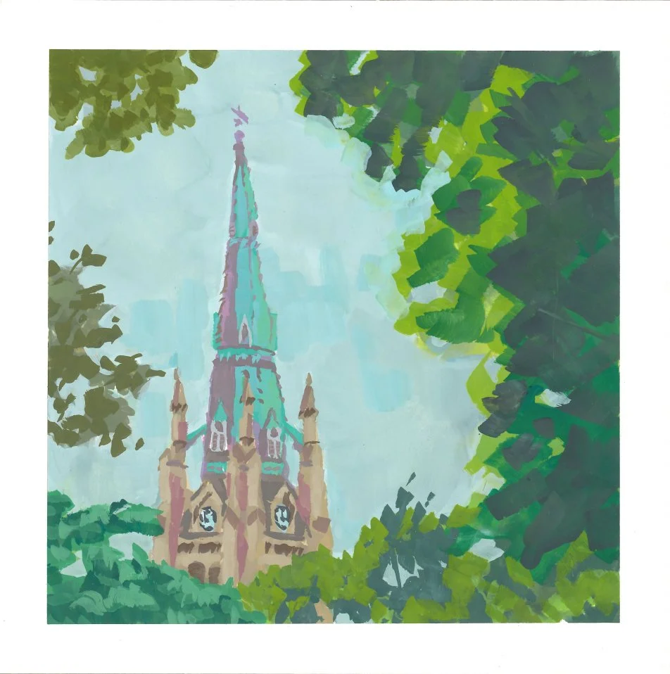 St James Cathedral
06-05-2024, 10"x10" framed