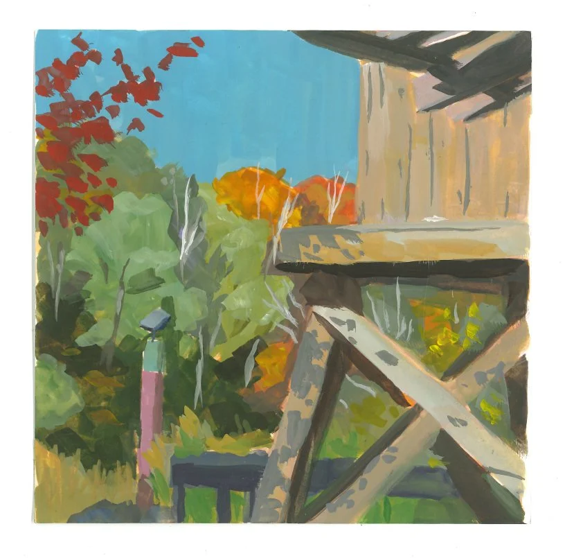 Evergreen Brick Works
10-29-2022, 10"x10" framed