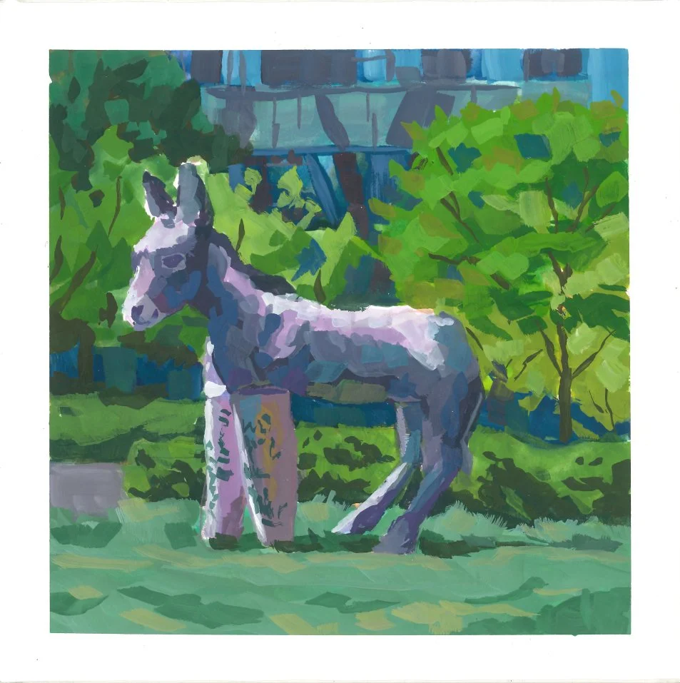 Primrose by Myfanwy Macleod statue
06-03-2024, 10"x10" framed