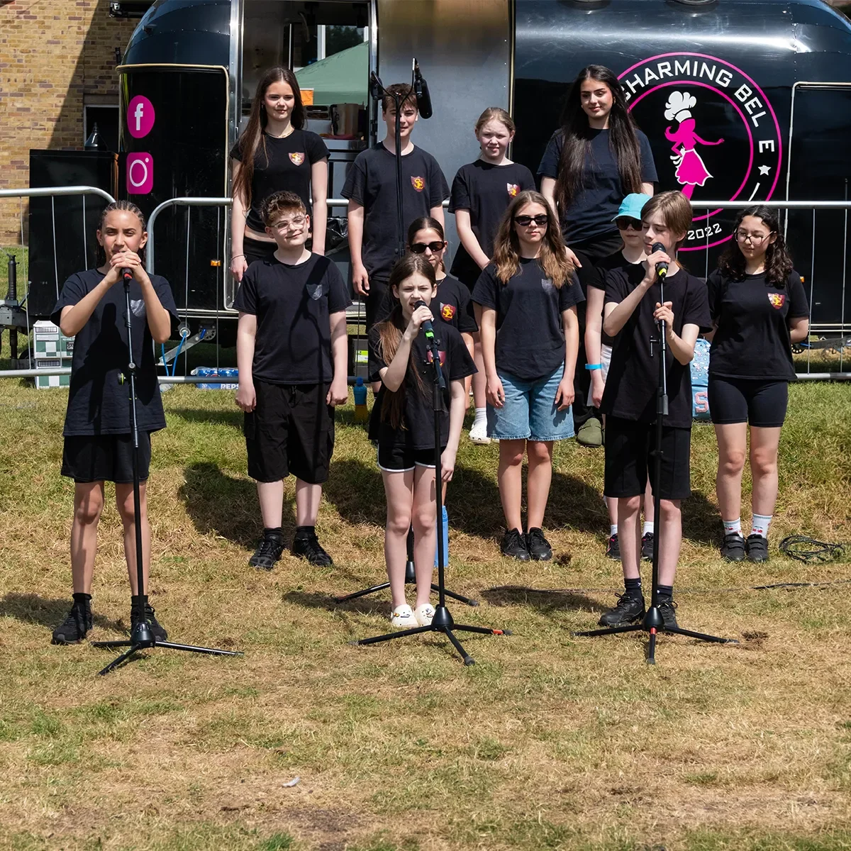 Arkley Village Fayre 2026 children's choir