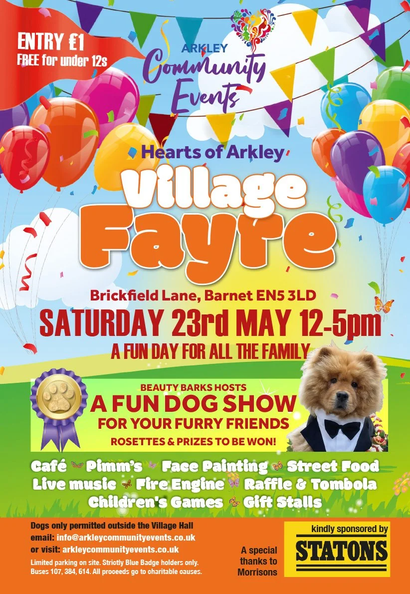 arkley-village-fayre-2026-flyer