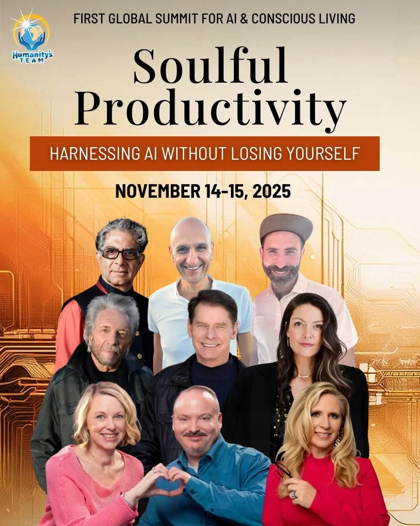 I'm thrilled to be speaking at Humanity's Team AI Summit on November 14th at 12pm Pacific!

My session, &quot;How to Survive and Thrive in the Age of AI,&quot; will explore how we can harness the power of AI while staying anchored in what makes us un