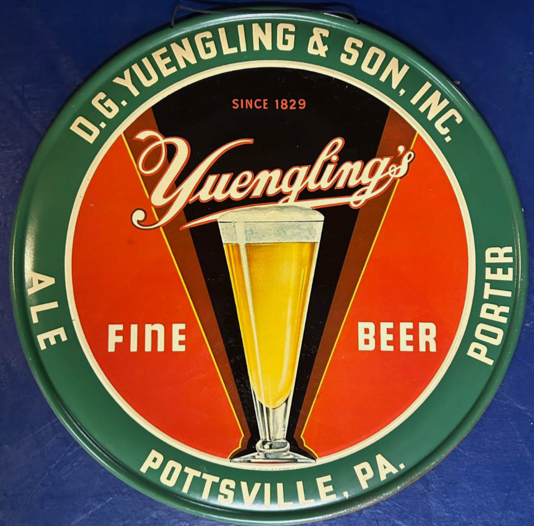 Yuengling Tin Charger Tray