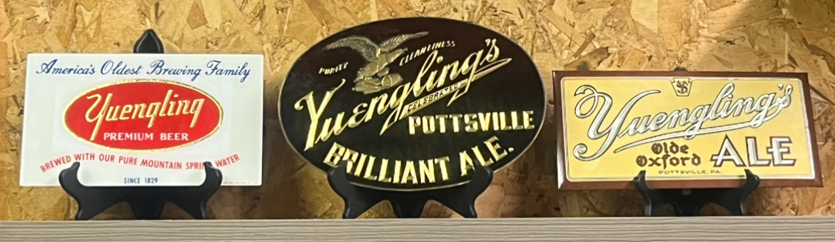Yuengling Back Bar Items