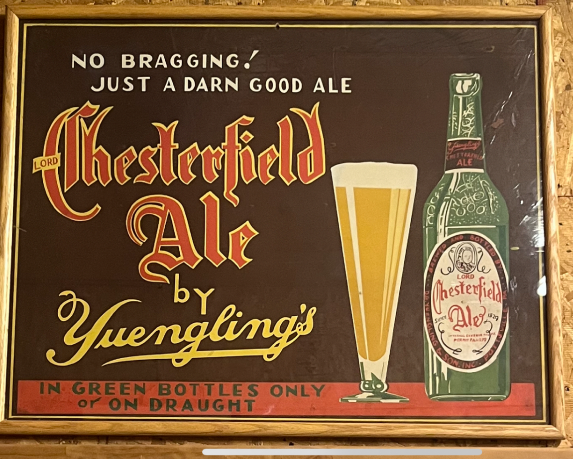 Yuengling Rare Cardboard Piece