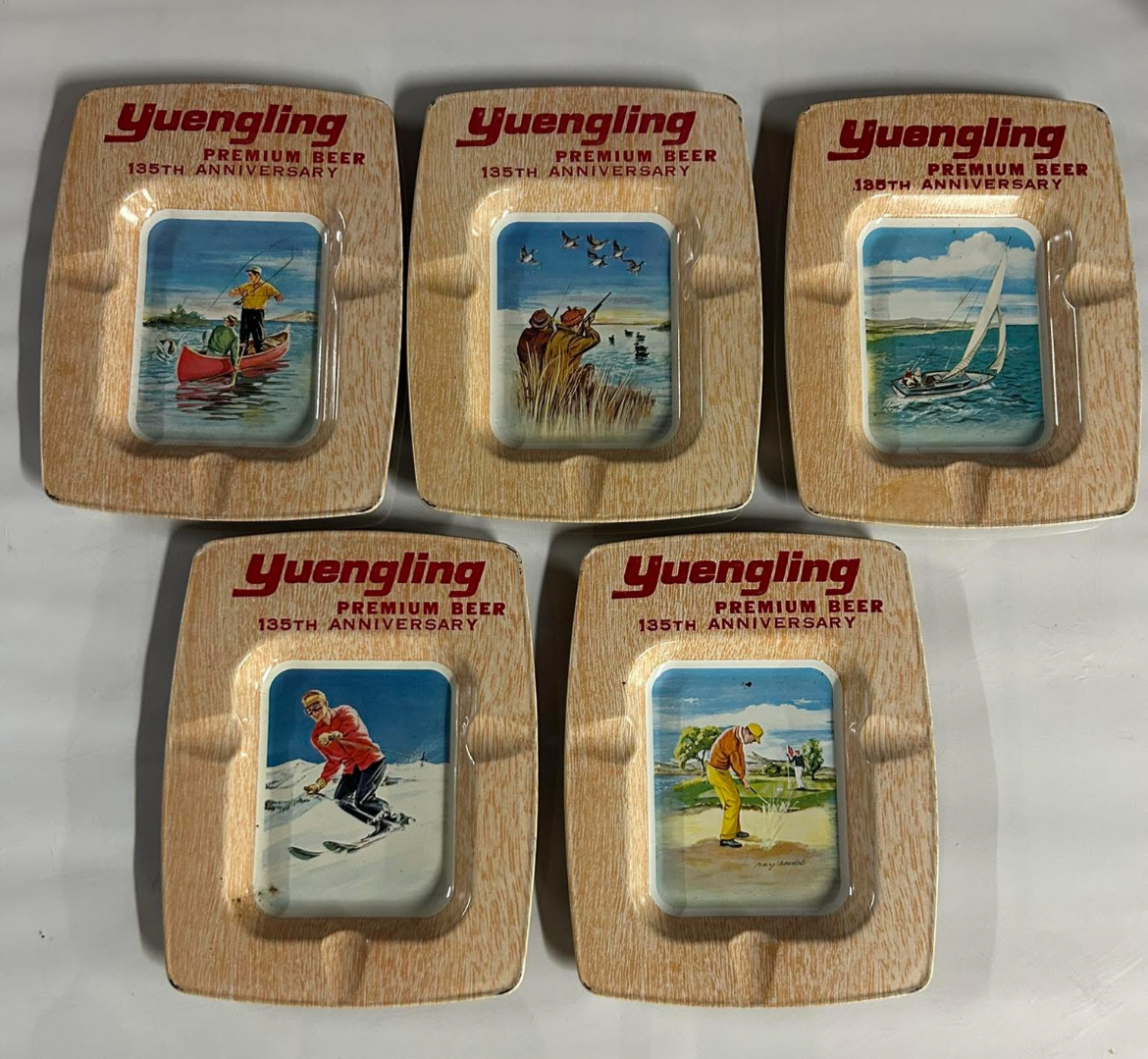 Yuengling Set of Ash Trays